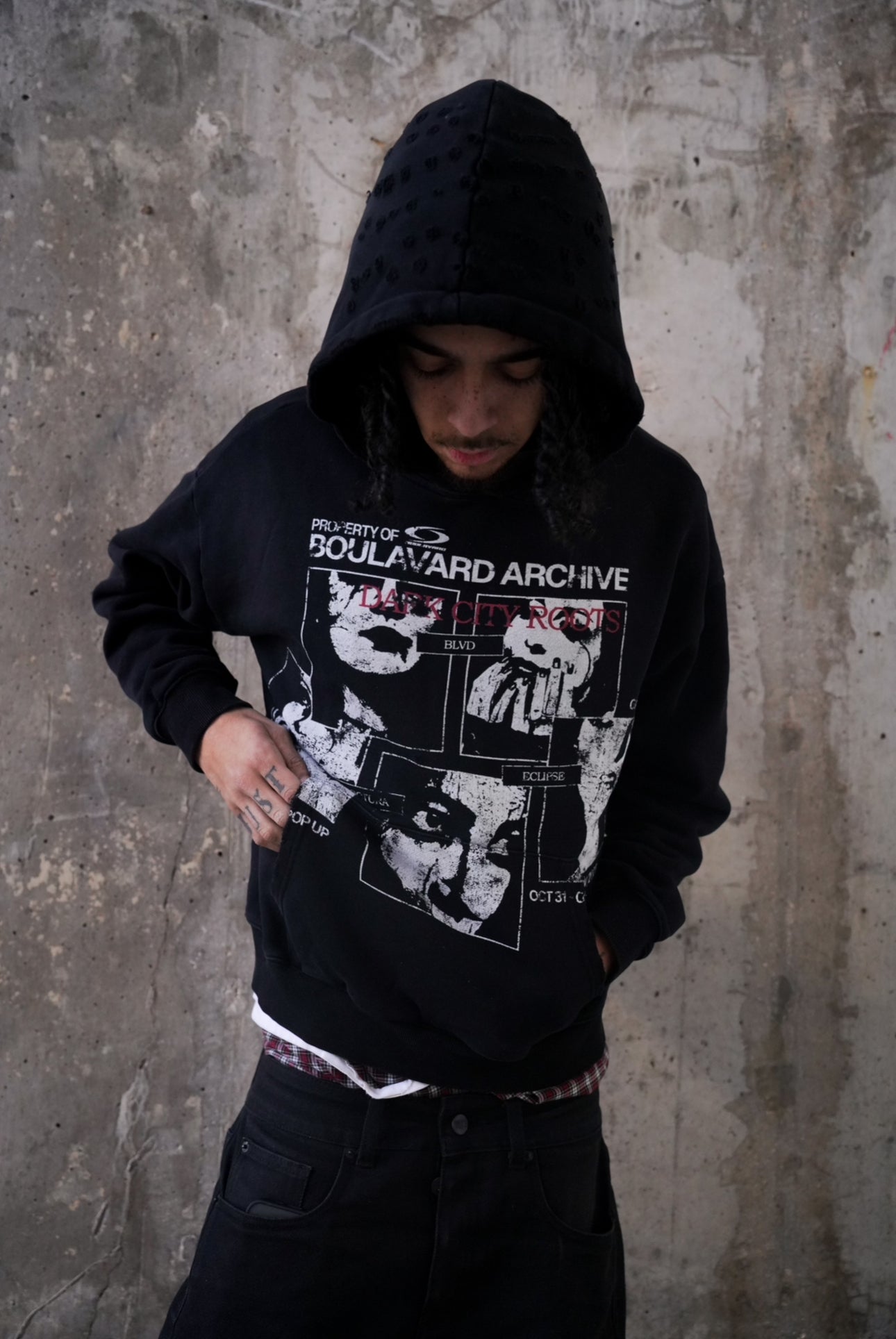 DARK CITY ROOTS HOODIE