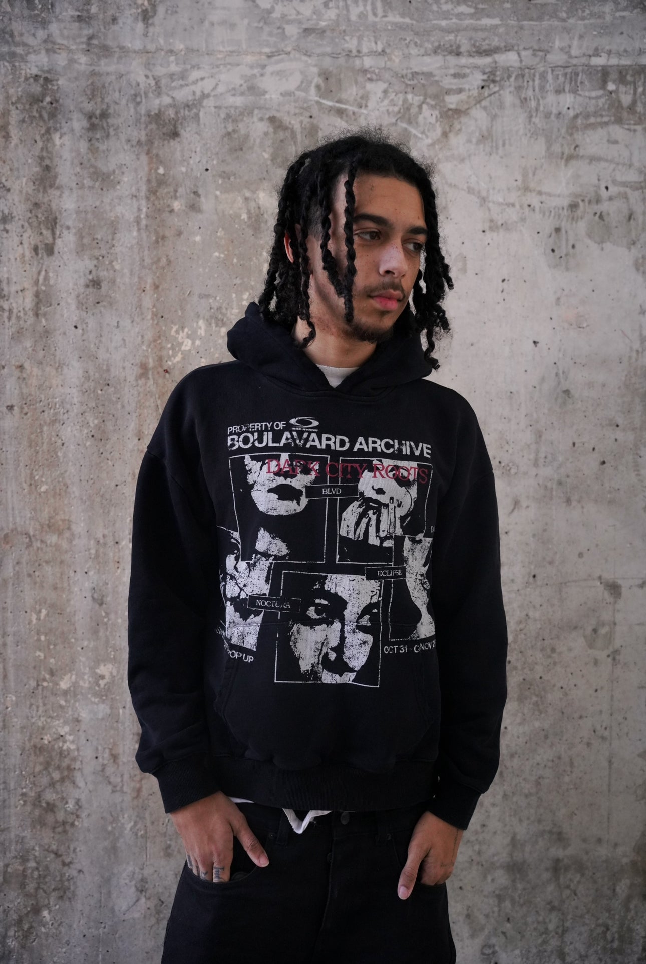 DARK CITY ROOTS HOODIE